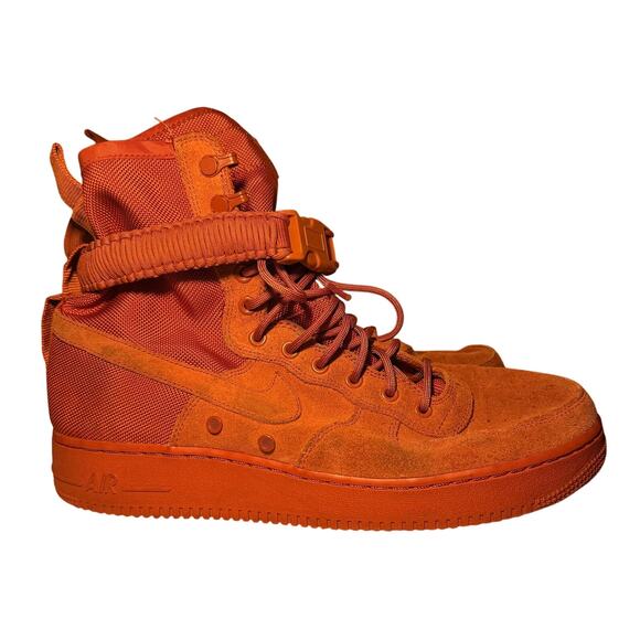 Nike SF Air Force 1 High Dusty Peach Boots Men’s Size 12 (2017) 864024-204 - Picture 2 of 5